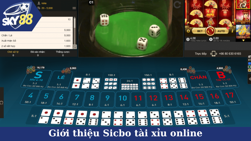 Giới thiệu Sicbo tài xỉu online