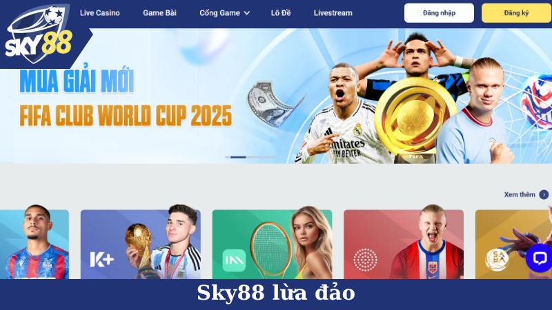 Sky88 lừa đảo