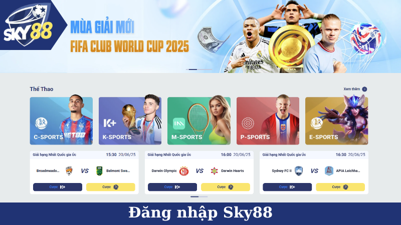 đăng nhập Sky88