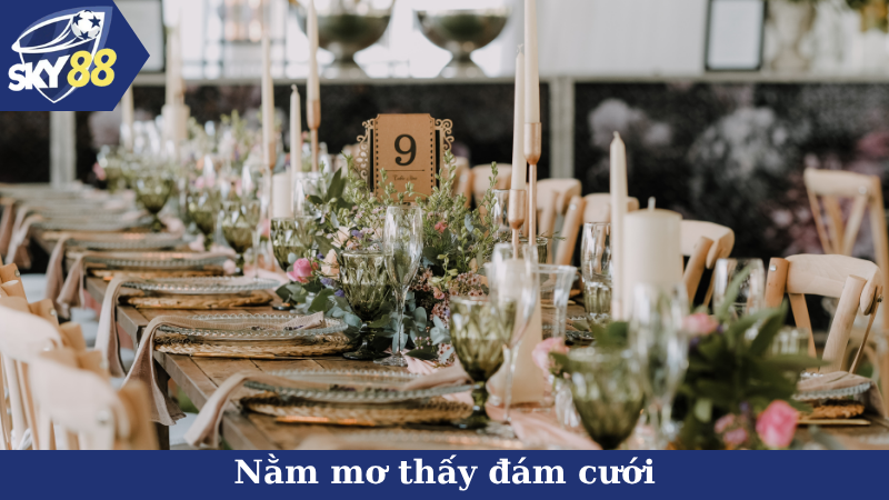 Nằm mơ thấy đám cưới