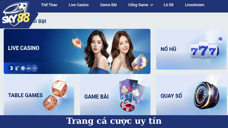 Trang cá cược uy tín